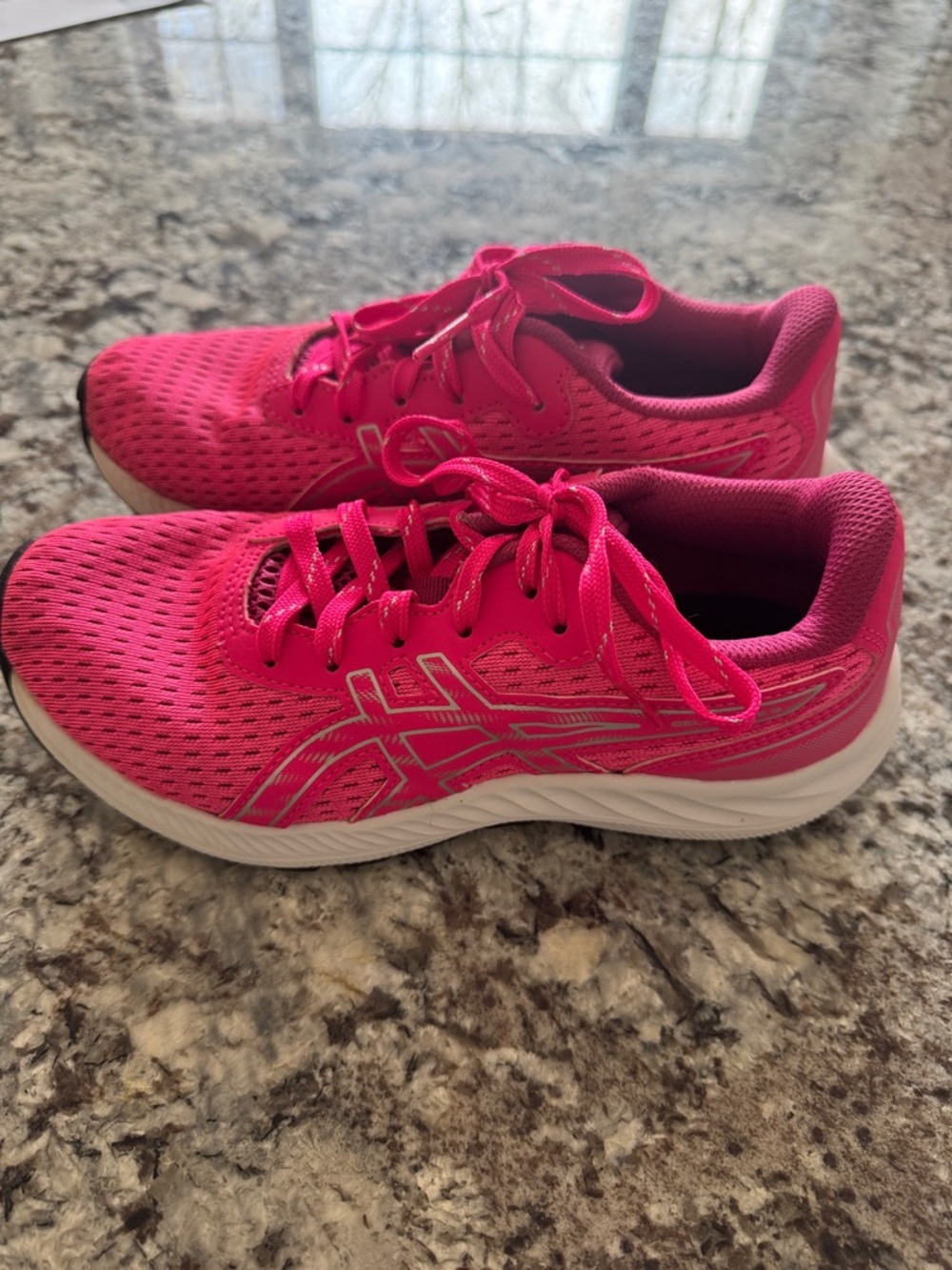 Asics Kids Pink Athletic Sneakers